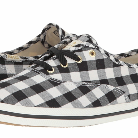 Kate Spade x Keds Gingham Sneakers - Picture 2 of 8